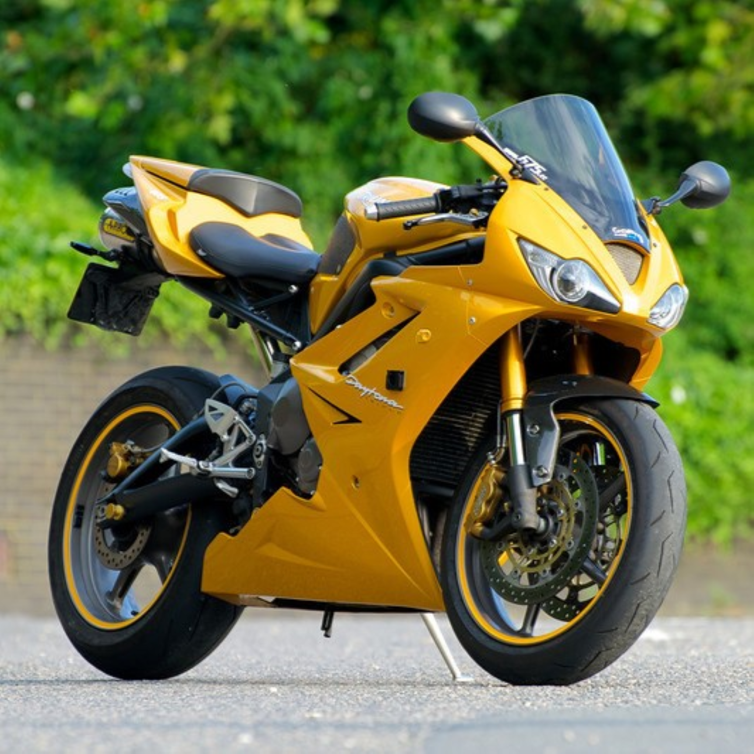 Triumph Scorched Yellow (code FG) Paint Product